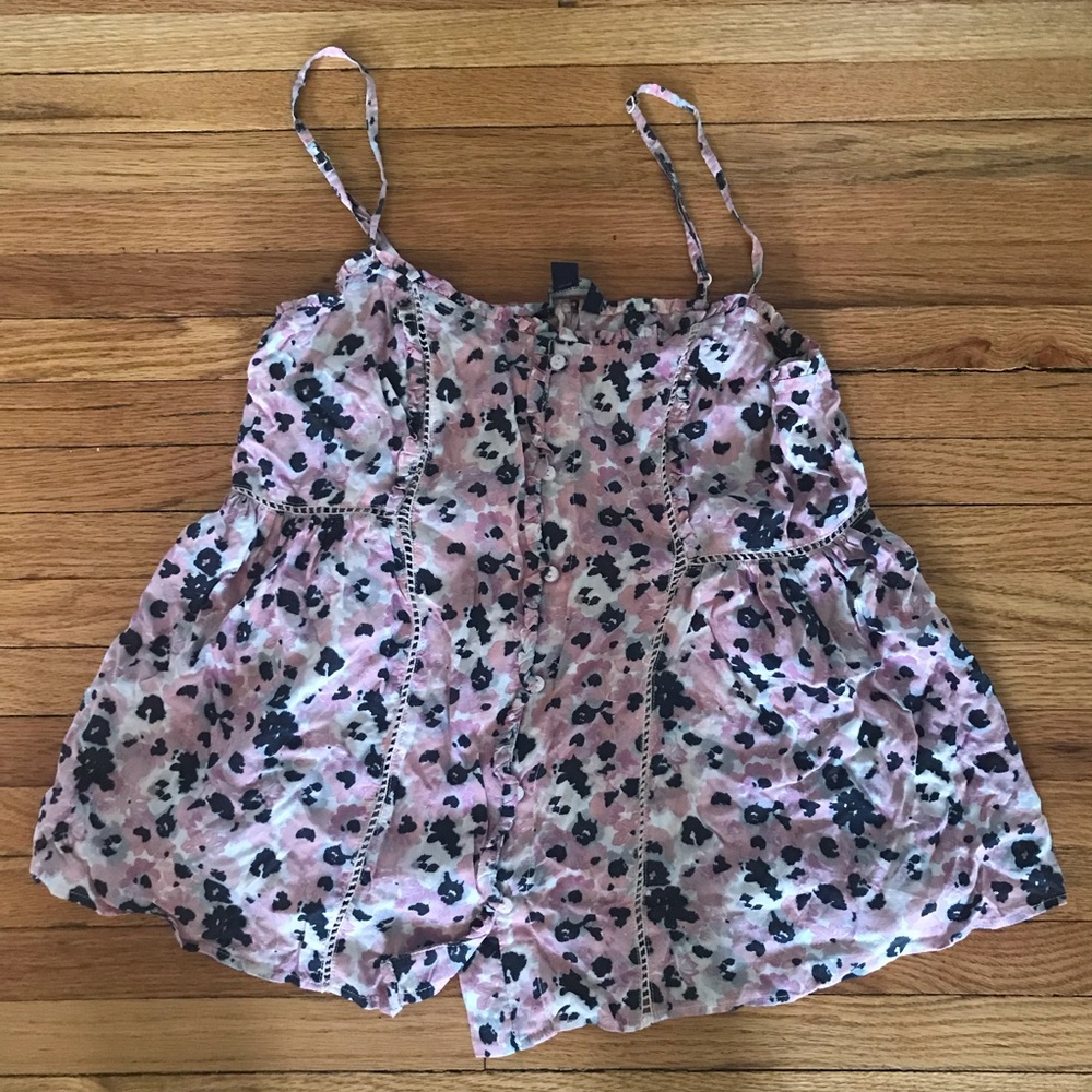 American Eagle blouse with spaghetti straps